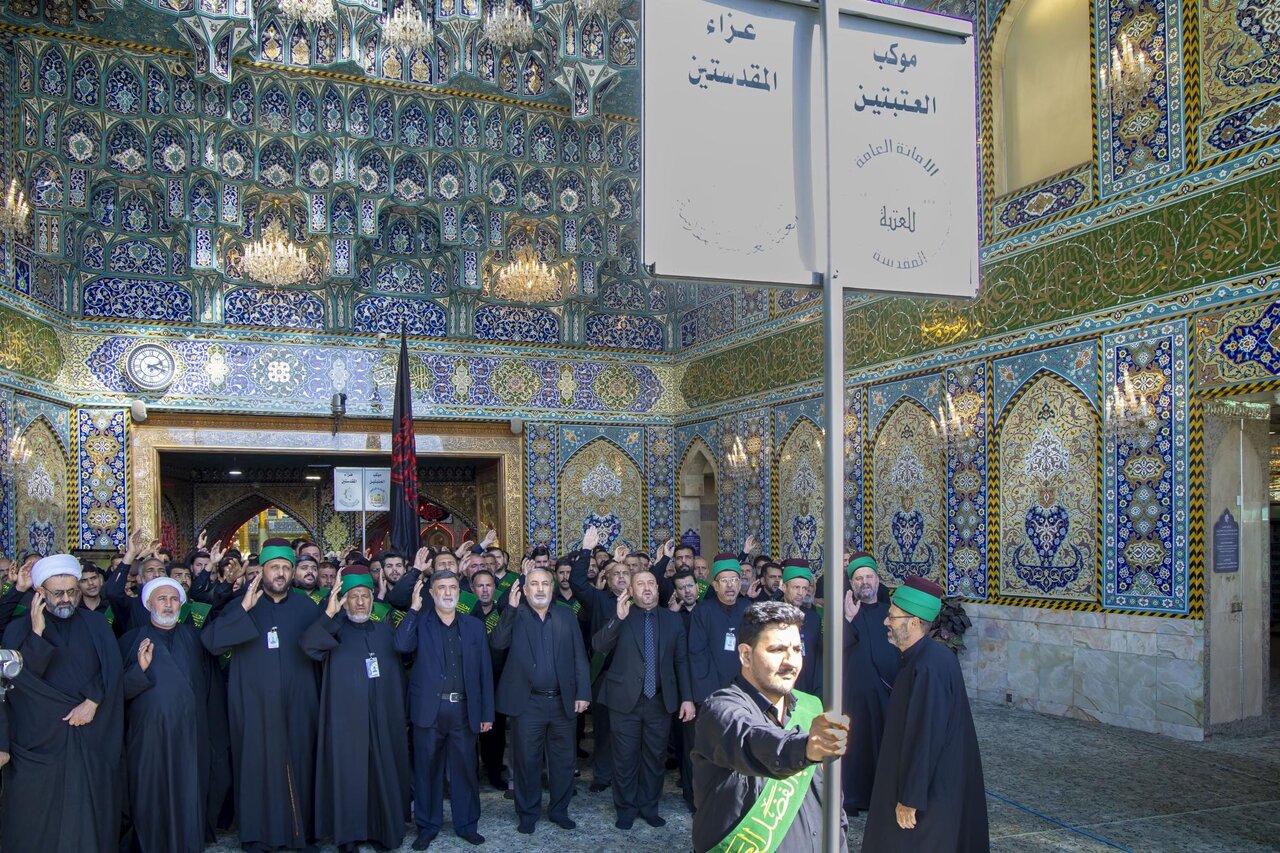 خدمة العتبتين المقدستين في كربلاء يحيون ذكرى شهادة السيدة الزهراء (عليها السلام) وفقًا للرواية الأولى