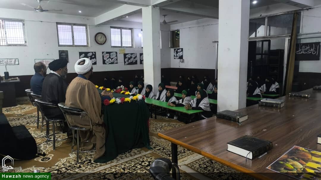 نمائندۂ جامعۃ المصطفیٰ ہند کی جامعہ خدیجۃ الکبریٰ جونپور میں آمد، طالبات کو علم و اخلاق کی اہمیت پر زور
