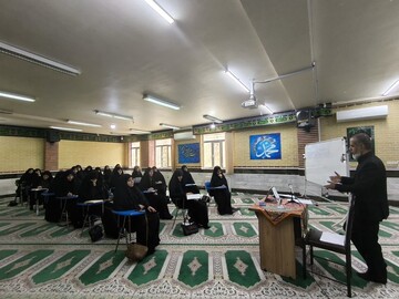 برگزاری کارگاه آموزشی مطالعه مؤثر برای خواهران طلبه دورودی