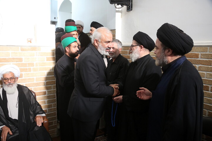 تصاویر/ مراسم وداع با پیکر مطهر حضرت آیت الله حاج سید موسی شبیری زنجانی(ره)