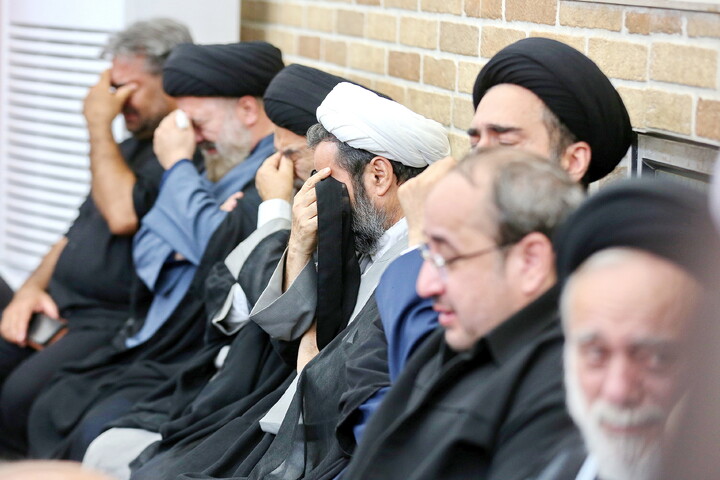تصاویر/ مراسم وداع با پیکر مطهر حضرت آیت الله حاج سید موسی شبیری زنجانی(ره)