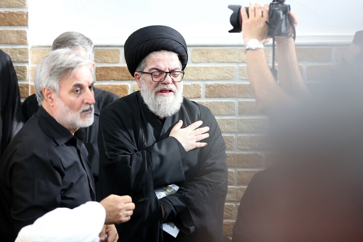 تصاویر/ مراسم وداع با پیکر مطهر حضرت آیت الله حاج سید موسی شبیری زنجانی(ره)