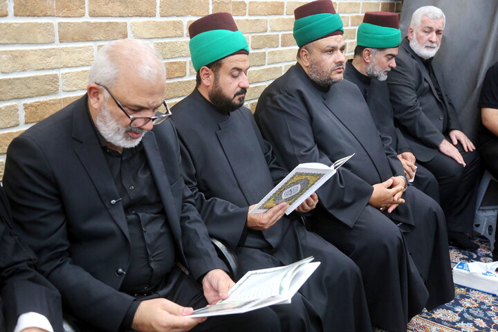 تصاویر/ مراسم وداع با پیکر مطهر حضرت آیت الله حاج سید موسی شبیری زنجانی(ره)