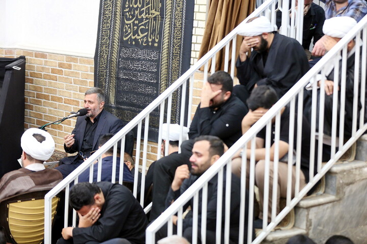 تصاویر/ مراسم وداع با پیکر مطهر حضرت آیت الله حاج سید موسی شبیری زنجانی(ره)