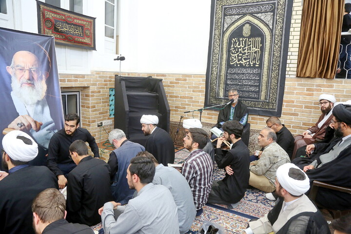 تصاویر/ مراسم وداع با پیکر مطهر حضرت آیت الله حاج سید موسی شبیری زنجانی(ره)