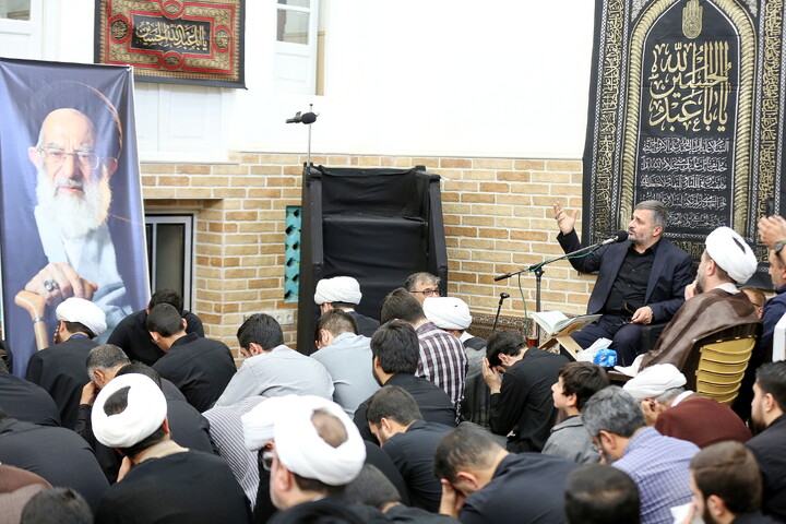 تصاویر/ مراسم وداع با پیکر مطهر حضرت آیت الله حاج سید موسی شبیری زنجانی(ره)