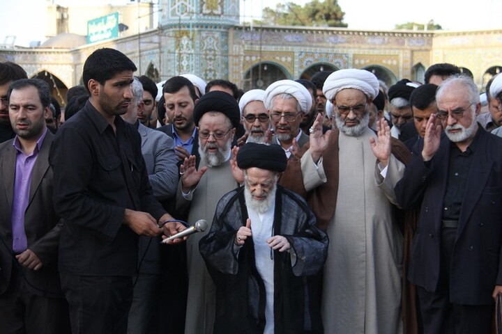 تصاویر آرشیوی از مرحوم آیت‌الله العظمی شبیری زنجانی