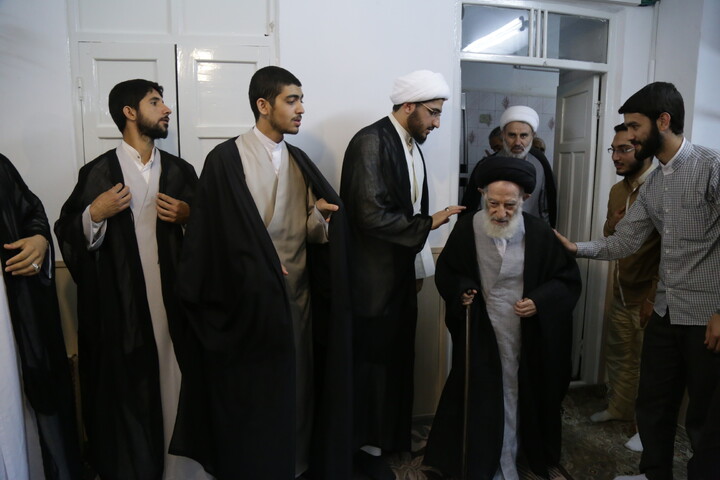 تصاویر آرشیوی از مرحوم آیت‌الله العظمی شبیری زنجانی