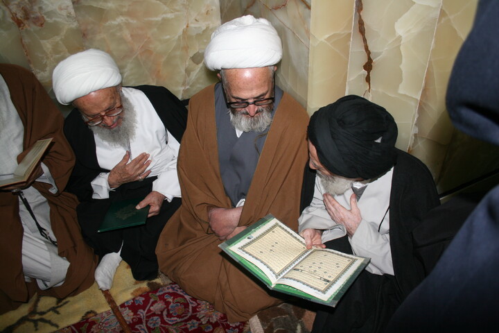 تصاویر آرشیوی از مرحوم آیت‌الله العظمی شبیری زنجانی