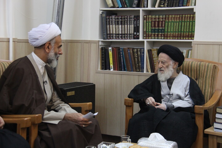 تصاویر آرشیوی از مرحوم آیت‌الله العظمی شبیری زنجانی