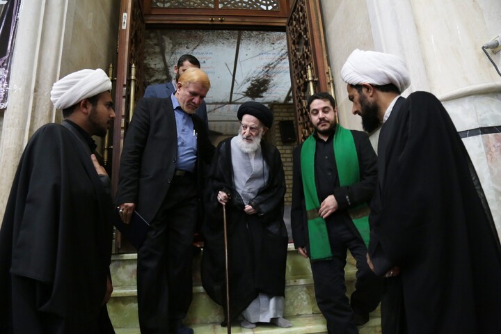 تصاویر آرشیوی از مرحوم آیت‌الله العظمی شبیری زنجانی