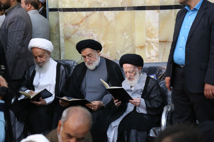 تصاویر آرشیوی از مرحوم آیت‌الله العظمی شبیری زنجانی