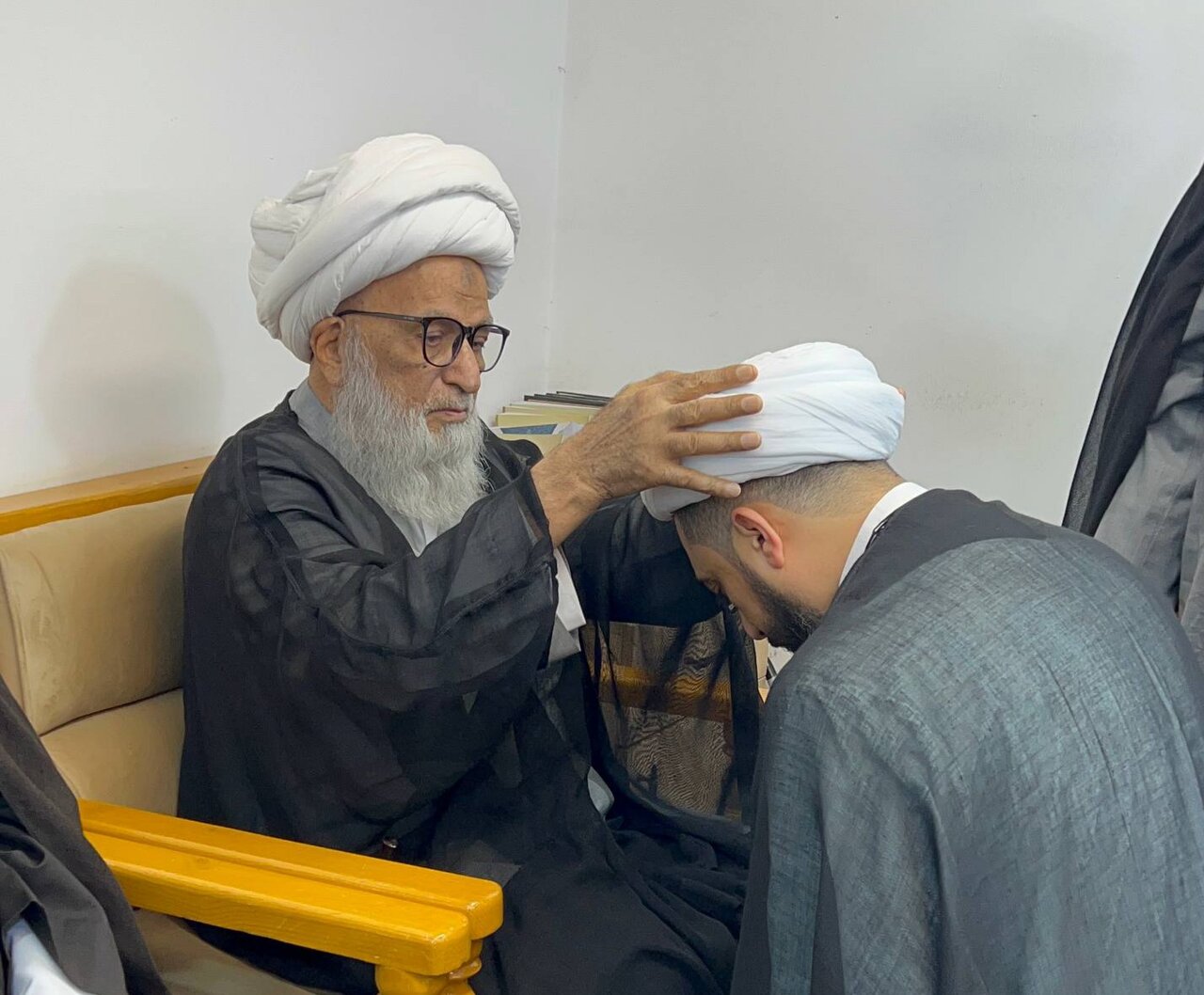 آیت الله العظمی بشیر نجفی از هیئتی از علمای حوزه لبنان استقبال کردند