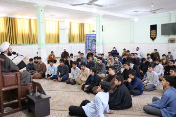 تصاویر/ برگزاری مراسم بزرگداشت آیت‌الله العظمی شبیری زنجانی در مدرسه علمیه امام جعفر صادق(ع) زاهدان