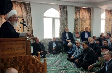 تصاویر/ مراسم بزرگداشت آیت الله یکتایی در مدرسه علمیه جعفریه خلخال