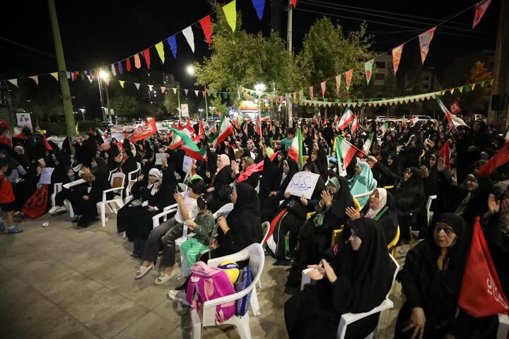 تصاویر /تجمع حماسی و پرشور مردم قزوین در موج 205