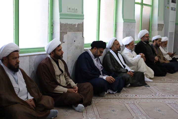 تصاویر/ برگزاری مراسم بزرگداشت آیت‌الله العظمی شبیری زنجانی در مدرسه علمیه امام جعفر صادق(ع) زاهدان