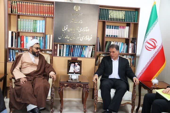 تصاویر/ سفر مدیر کل تبلیات اسلامی آذربایجان غربی به چالدران