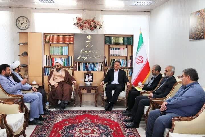 تصاویر/ سفر مدیر کل تبلیات اسلامی آذربایجان غربی به چالدران