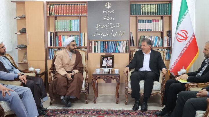 تصاویر/ سفر مدیر کل تبلیات اسلامی آذربایجان غربی به چالدران