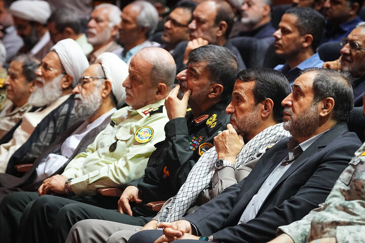 تصاویر/ آیین ملی تکریم پیشکسوتان جهاد و مقاومت