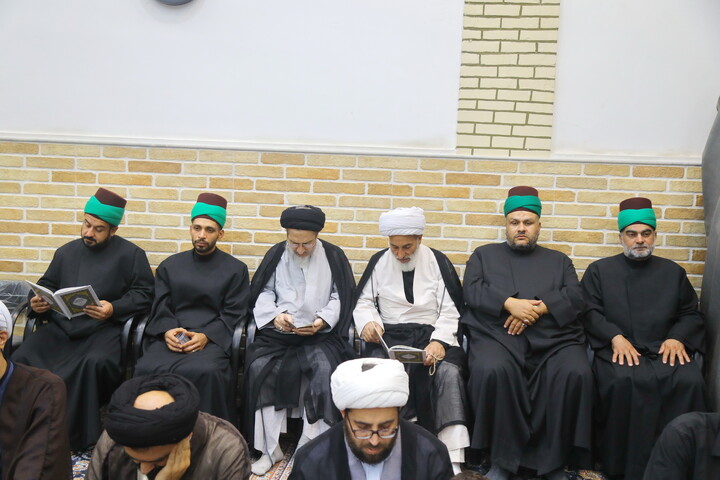 تصاویر / حضور علما و طلاب در بیت مرحوم آیت الله العظمی شبیری زنجانی