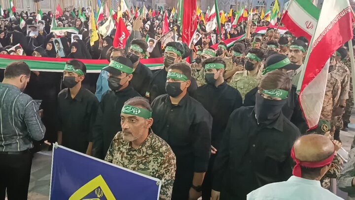 تصاویر/ رزمایش 5هزار نفری جان‌فدایان ایران در آران و بیدگل