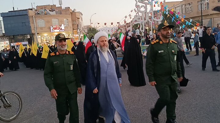 تصاویر/ رزمایش 5هزار نفری جان‌فدایان ایران در آران و بیدگل