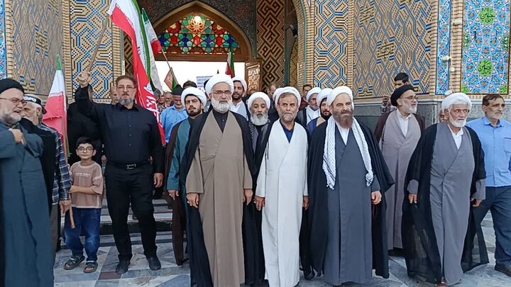تصاویر/ رزمایش 5هزار نفری جان‌فدایان ایران در آران و بیدگل