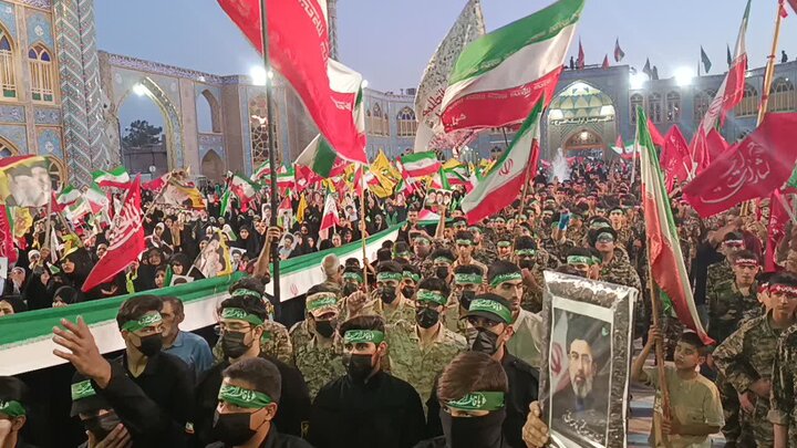 تصاویر/ رزمایش 5هزار نفری جان‌فدایان ایران در آران و بیدگل