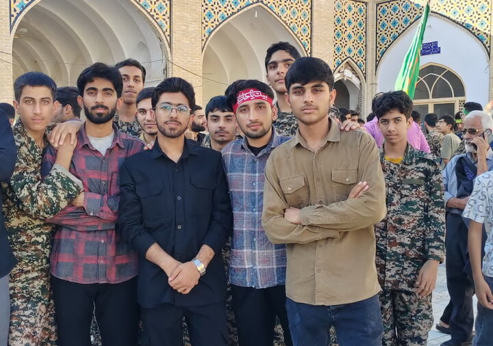 تصاویر/ مدیران و اساتید مدارس علمیه آران و بیدگل در همایش جانفدای ایران