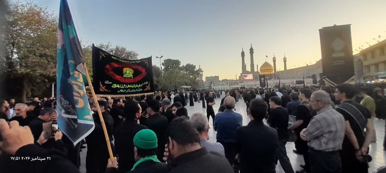 عزاداری هیات محمد هلال (ع) در حرم کریمه اهل بیت (س)