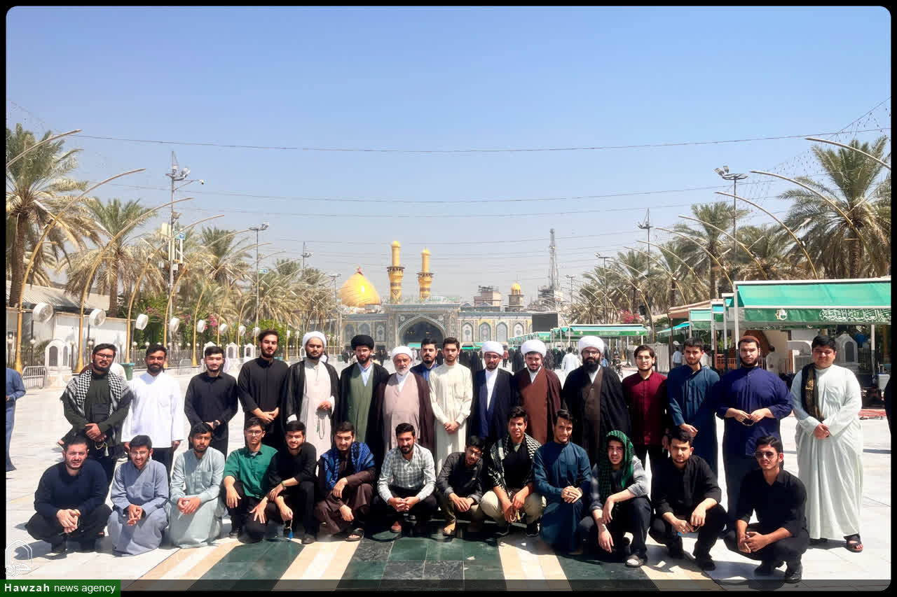 تصاویر / سفر طلاب مدرسه علمیه امام خمینی (ره) گرگان به عتبات عالیات