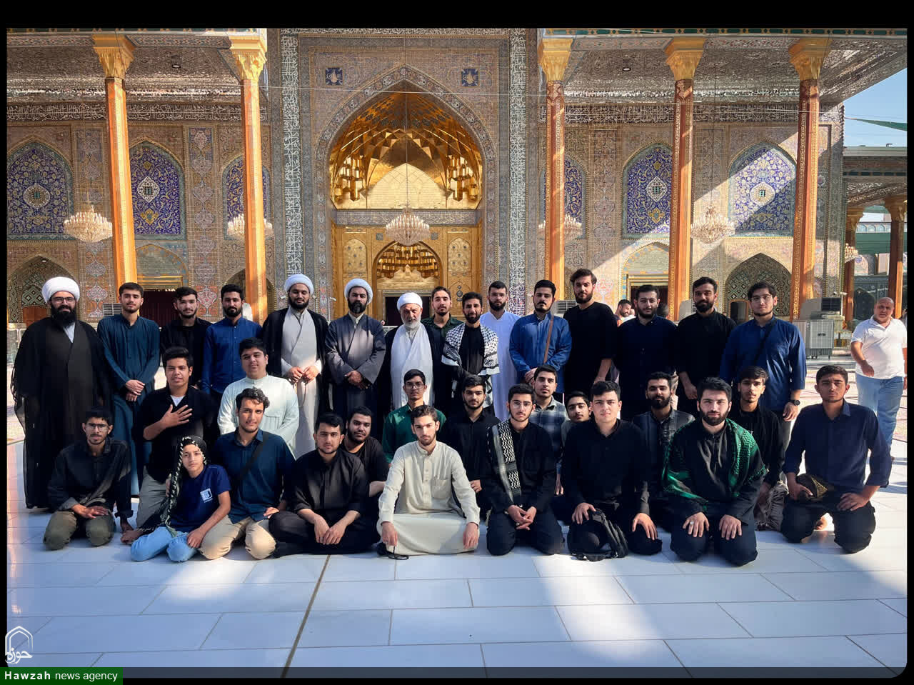 تصاویر / سفر طلاب مدرسه علمیه امام خمینی (ره) گرگان به عتبات عالیات