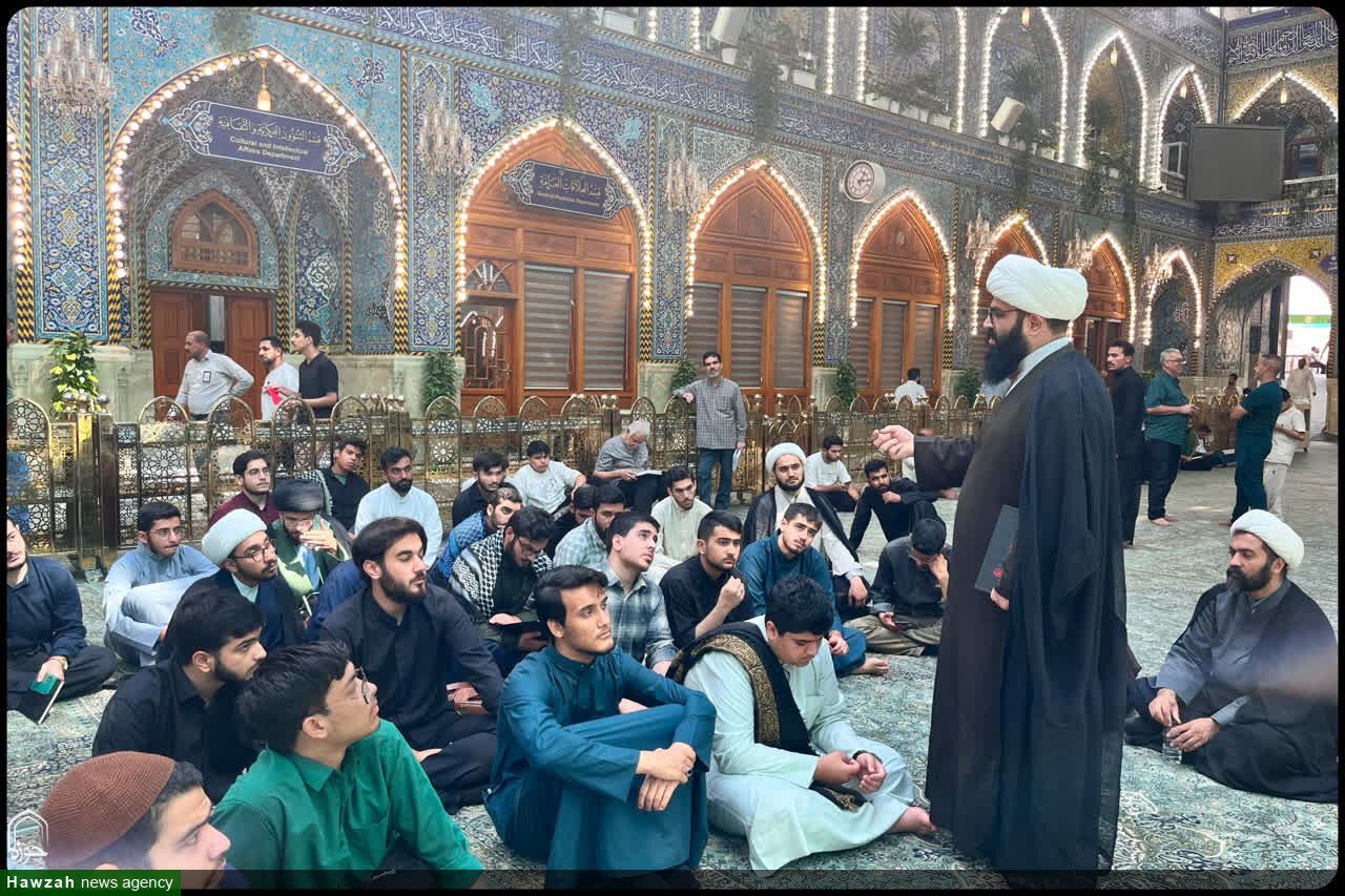 تصاویر / سفر طلاب مدرسه علمیه امام خمینی (ره) گرگان به عتبات عالیات