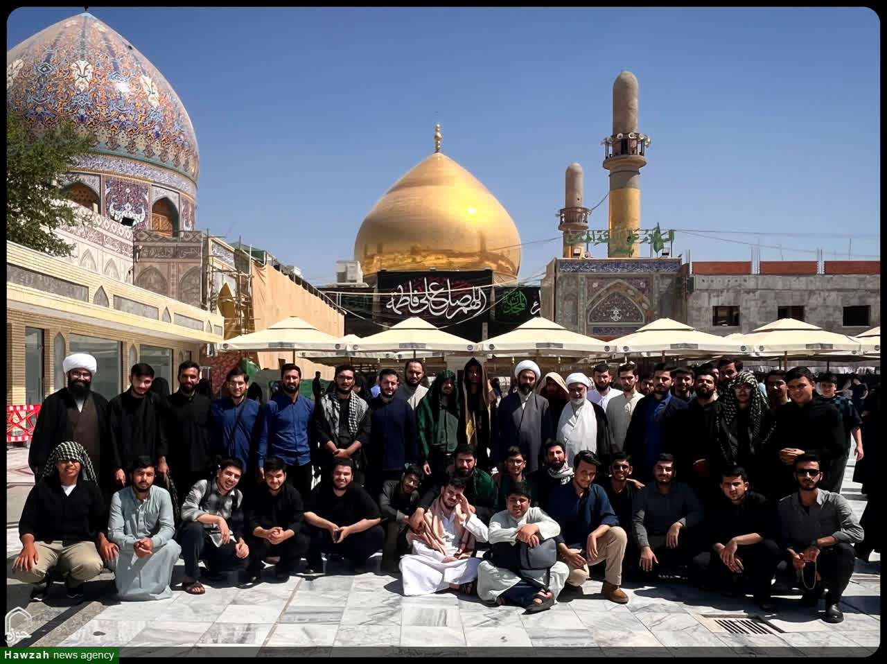 تصاویر / سفر طلاب مدرسه علمیه امام خمینی (ره) گرگان به عتبات عالیات