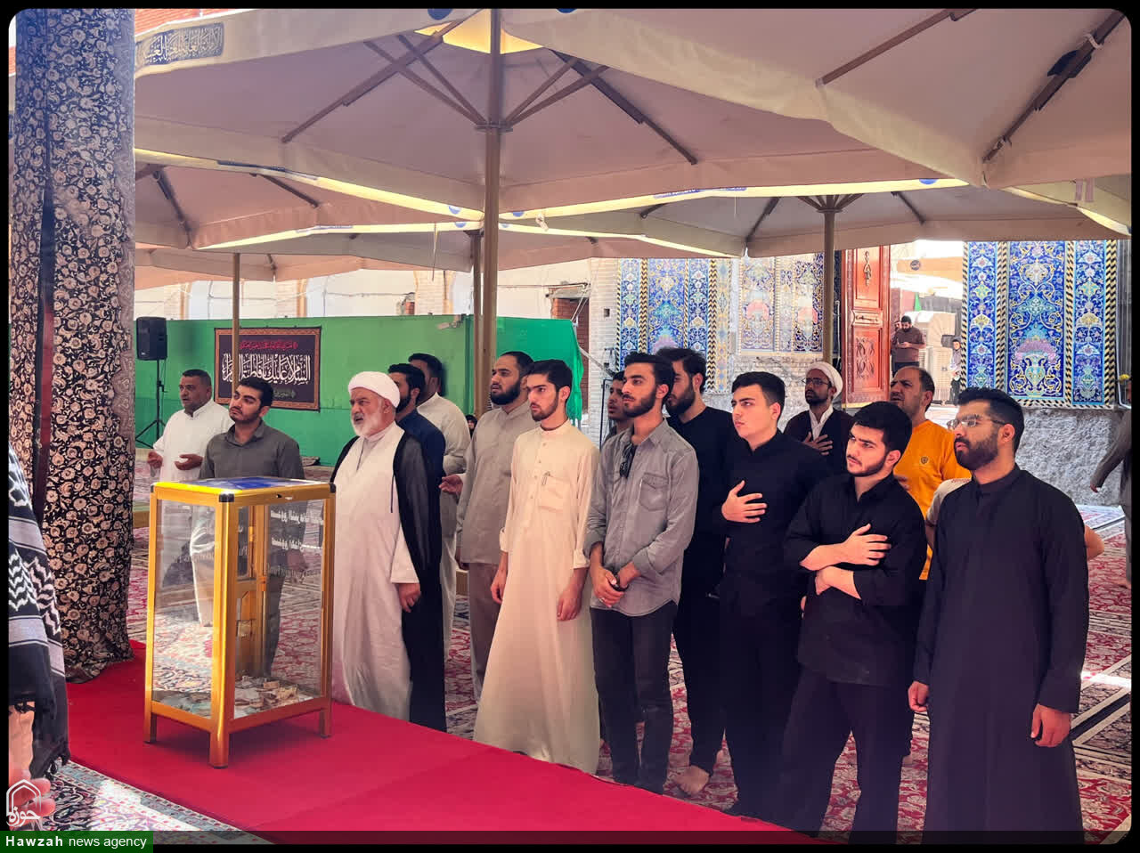 تصاویر / سفر طلاب مدرسه علمیه امام خمینی (ره) گرگان به عتبات عالیات