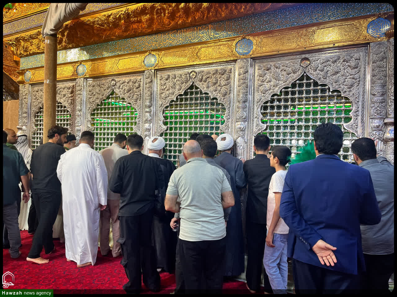تصاویر / سفر طلاب مدرسه علمیه امام خمینی (ره) گرگان به عتبات عالیات