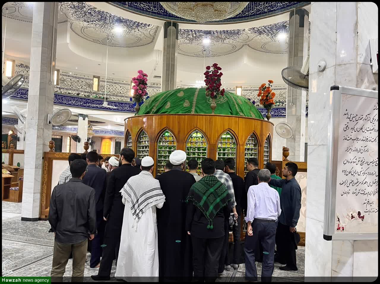 تصاویر / سفر طلاب مدرسه علمیه امام خمینی (ره) گرگان به عتبات عالیات