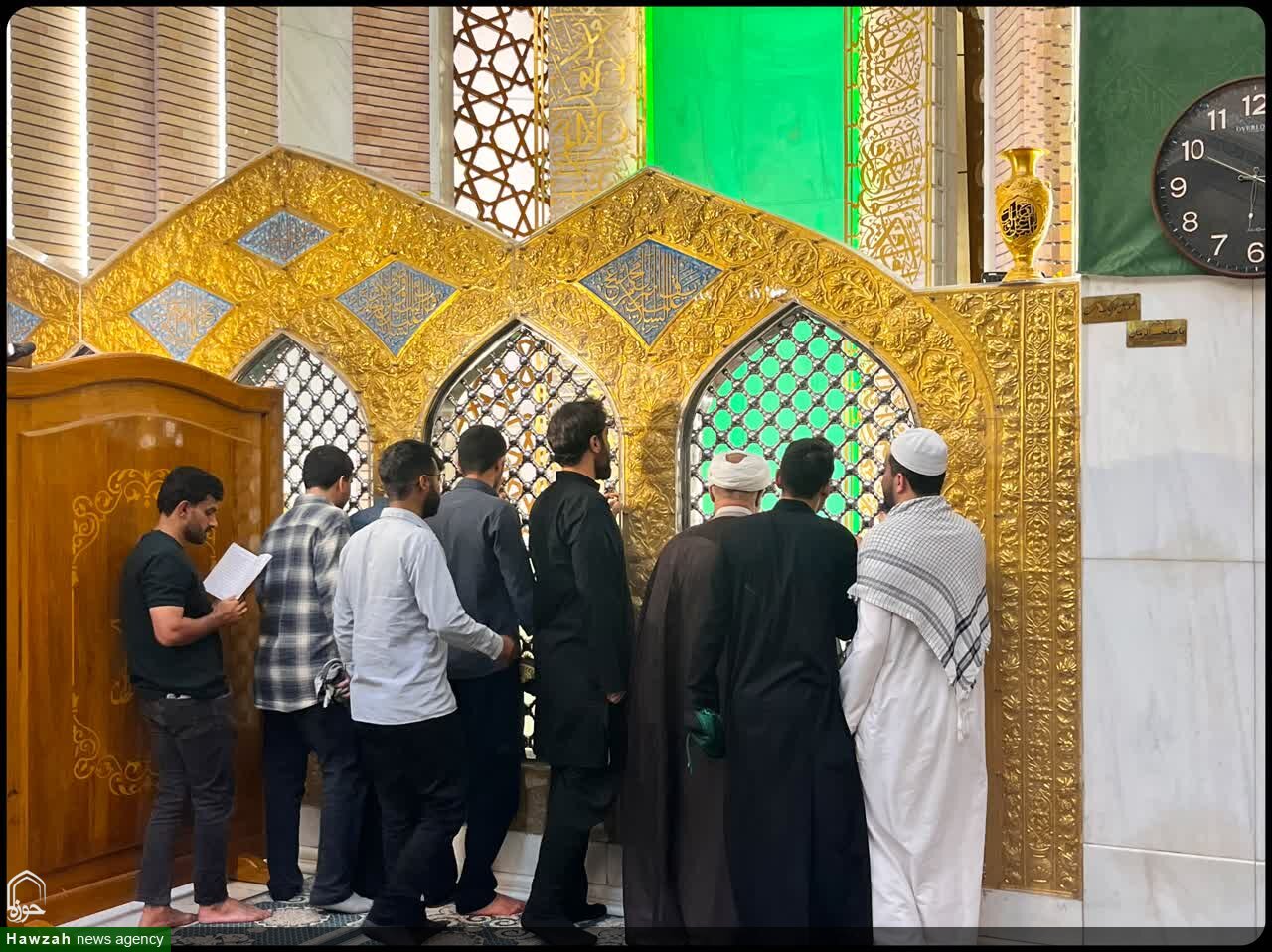 تصاویر / سفر طلاب مدرسه علمیه امام خمینی (ره) گرگان به عتبات عالیات