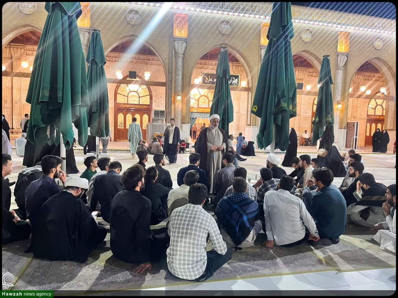تصاویر / سفر طلاب مدرسه علمیه امام خمینی (ره) گرگان به عتبات عالیات