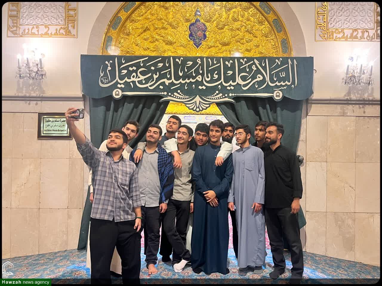 تصاویر / سفر طلاب مدرسه علمیه امام خمینی (ره) گرگان به عتبات عالیات