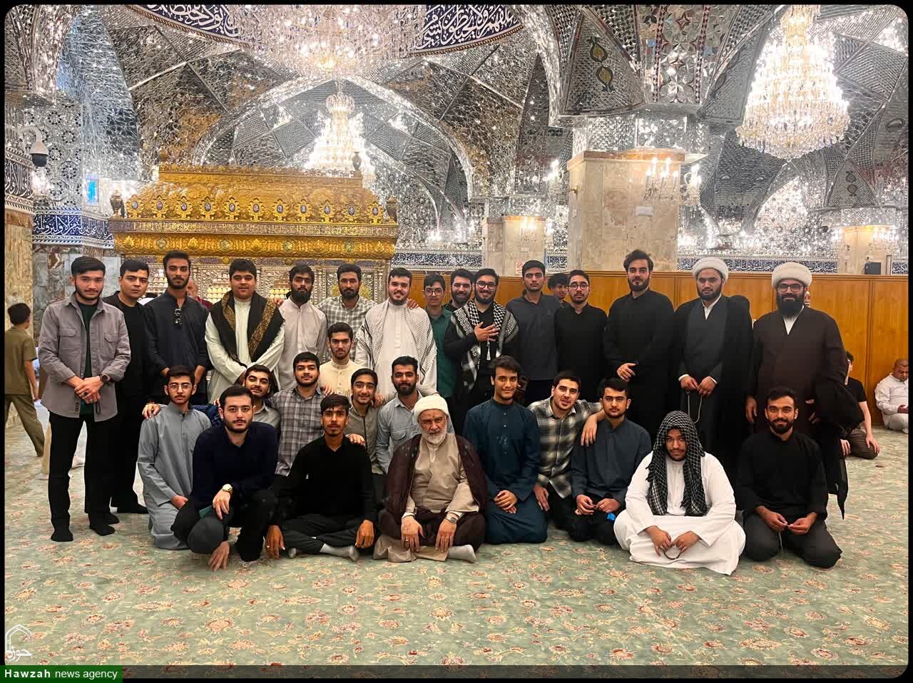 تصاویر / سفر طلاب مدرسه علمیه امام خمینی (ره) گرگان به عتبات عالیات