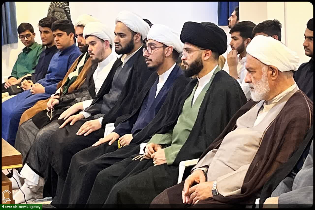 تصاویر / دیدار طلاب برگزیده مدرسه علمیه امام خمینی (ره) گرگان با علمای نجف اشرف