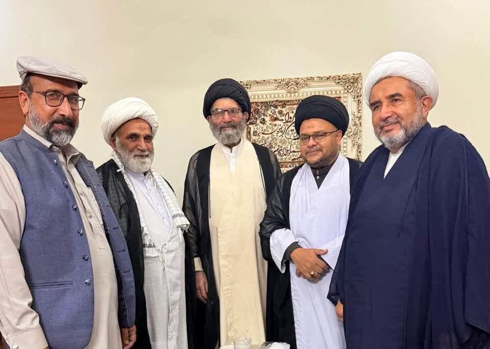 قائد ملت جعفریہ پاکستان سے مرکزی مجلس عاملہ کے اہم وفد کی ملاقات / تنظیمی و سیاسی امور پر تبادلۂ خیال
