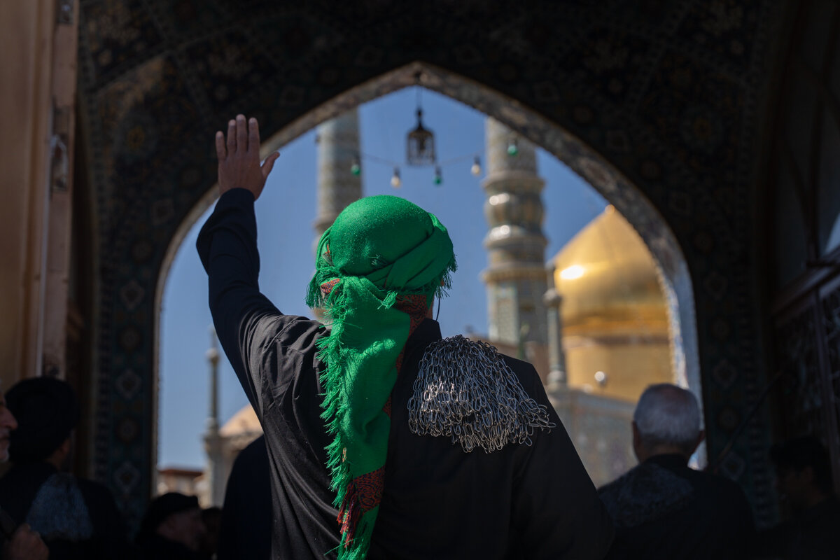 Photos/Dans le deuil de Fatima al-Ma’souma, le sanctuaire sacré de Qom en recueillement