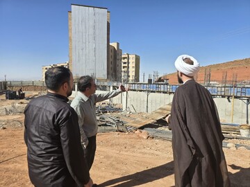 تصاویر/  بازدید نظارتی از پروژه مسکونی شهرک بهشتی همدان