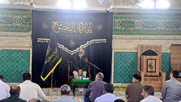 برگزاری مراسم عزاداری حضرت معصومه(س) در آستان امامزاده علی بن جعفر(ع)