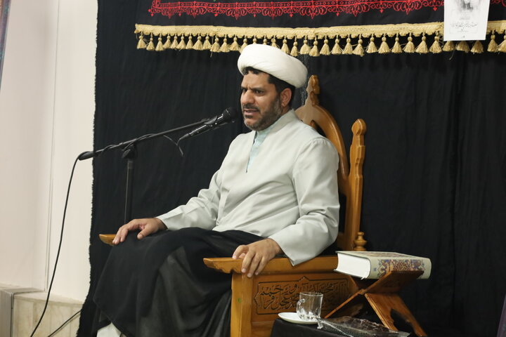 تصاویر/ مراسم وفات حضرت معصومه سلام الله علیها در مدرسه علمیه النبی ص بندرعباس