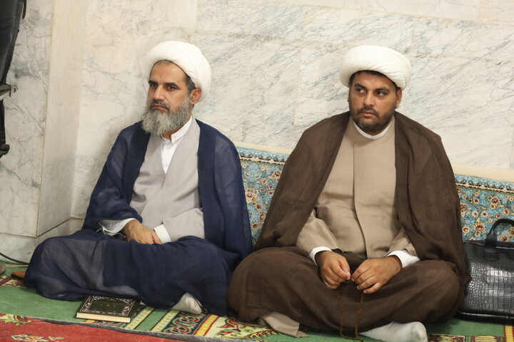 تصاویر/ مراسم وفات حضرت معصومه سلام الله علیها در مدرسه علمیه النبی ص بندرعباس